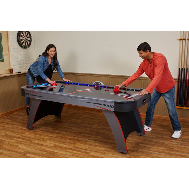Fat Cat Volt 7' LED Illuminated Air Hockey Table